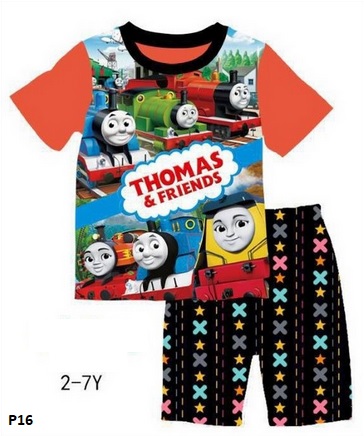 setelan kaos celana pendek anak